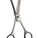 Use thinning scissors for mats